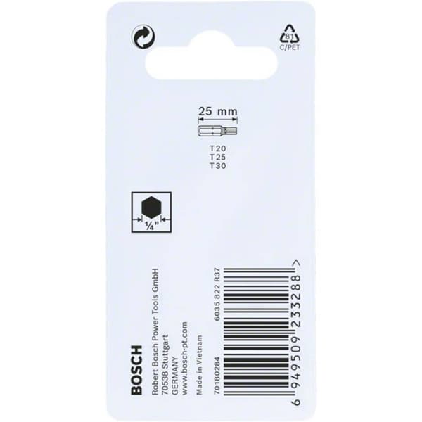 Bosch Accessories 2608522479 Sexkants-bit 3 delar T-Profil