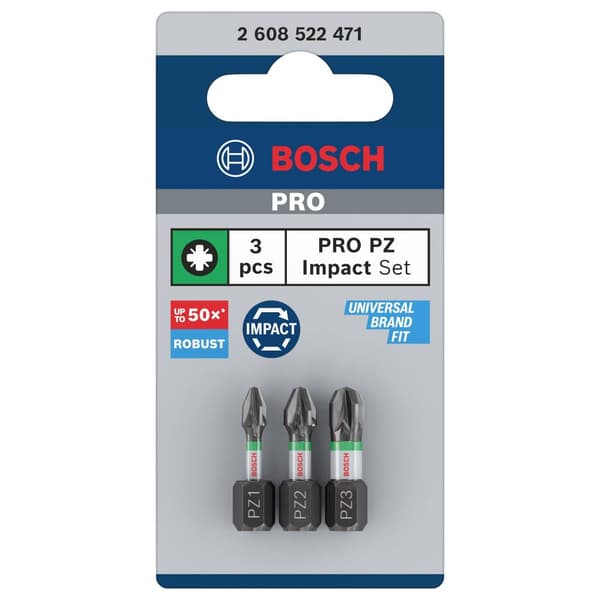 Bosch Accessories 2608522471 Stjärn-Bit 1 st Stjärnspår Pozidriv