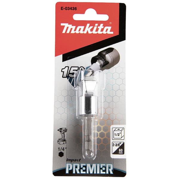 Makita E-03436 Torsion-adapter 1/2 - 1/4 50 mm 1/4