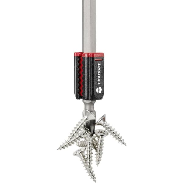 TOOLCRAFT TO-7693557 TOOLCRAFT magnetisk skruvhållare, 2 24 mm