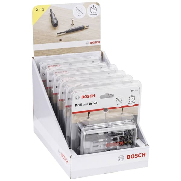 Bosch Accessories 2607002786 Bit-Set 20 delar inkl. bithållare