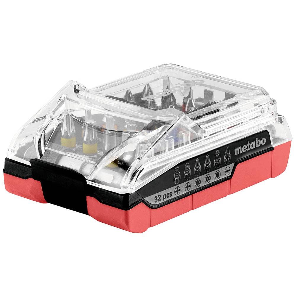 Metabo 626696000 626696000 Bit-Set Stjärnspår Phillips, Stjärnspår Pozidriv, Spår, T-Profil