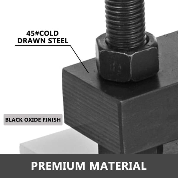 Läderklippmaskin - 1500 kg tryck, 45# stål, asymmetrisk design - VEVOR