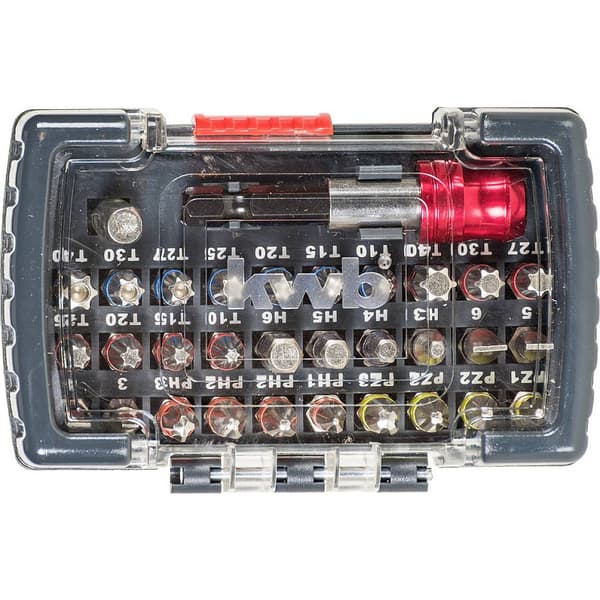 kwb 118470 Bit-Set 32 delar inkl. bithållare