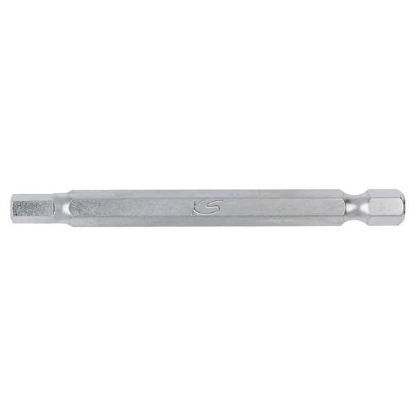 KS Tools 911.7513 Sexkants-Bit Specialstål förnicklad E 6.3 1 st