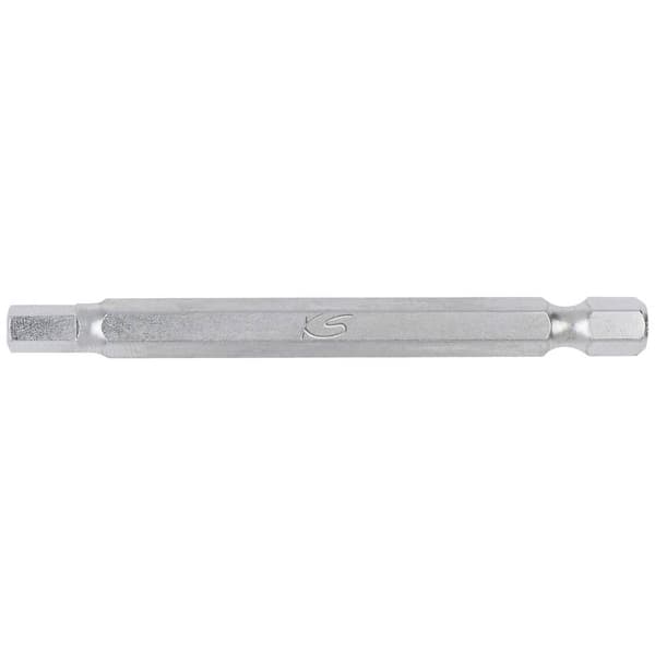 KS Tools 911.7513 Sexkants-Bit Specialstål förnicklad E 6.3 1 st