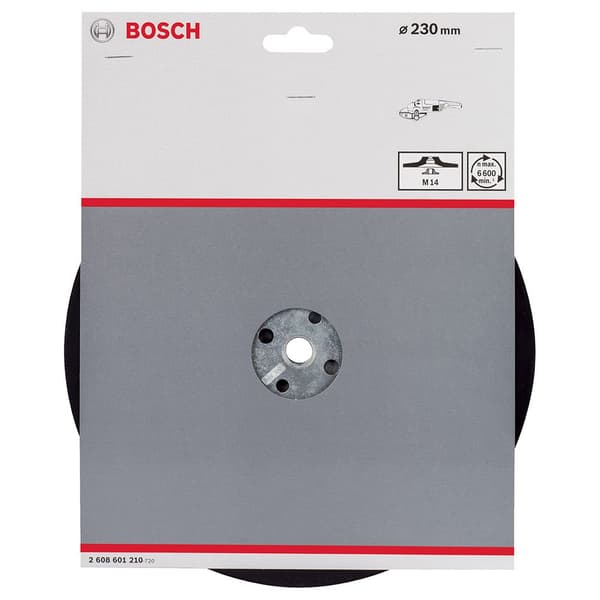 Bosch Professional Grinder Slipplatta 230 Mm Svart