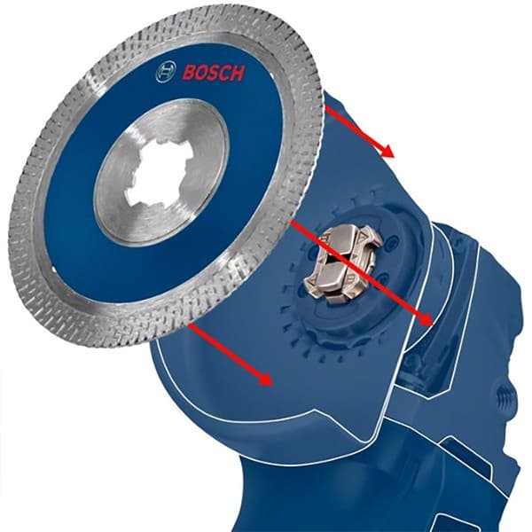 Bosch Professional Diamantskåret Skive X-lock Pipe 125 Mm Søvfarvet