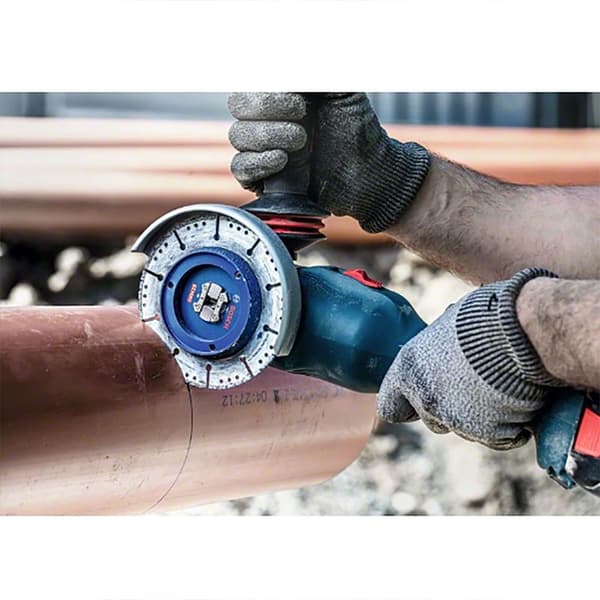 Bosch Professional Diamond-leikkauslevy X-lock Pipe 230 Mm Hopeinen
