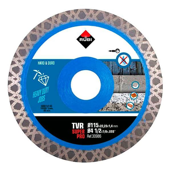 Rubi Diamantskåret Skive Tvr 115 Super Pro 115 Mm