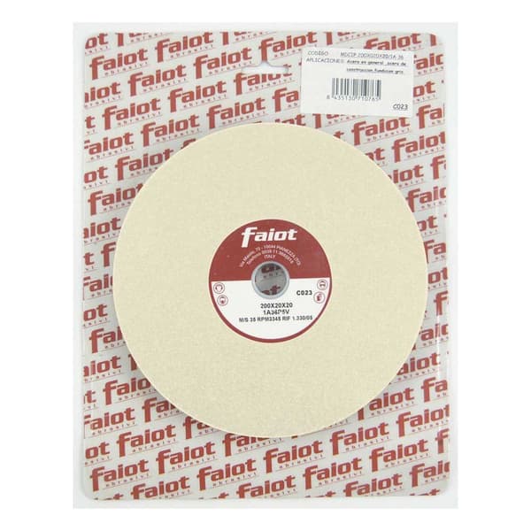 Faiot Slibeskive Mdcip20025329a60 200x25x32 Mm Transparent