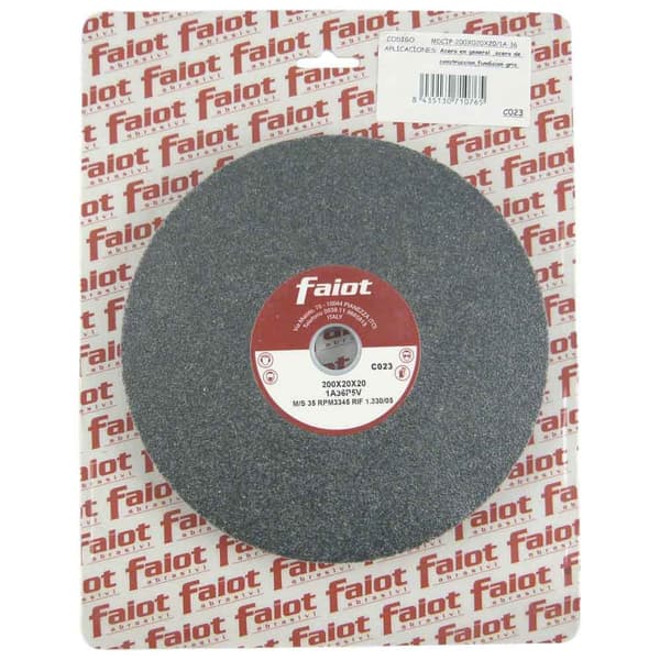 Faiot Slibeskive Mdcip20030201a60 200x30x20 Mm Søvfarvet