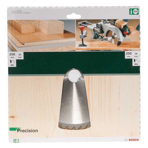 Bosch Professional Cirkelsågblad Gp Wo B 250x30-48 Silver