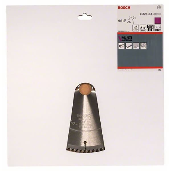 Bosch Professional Multimateriale Cirkulær Skive Mm Mu B 300x30-96 Søvfarvet