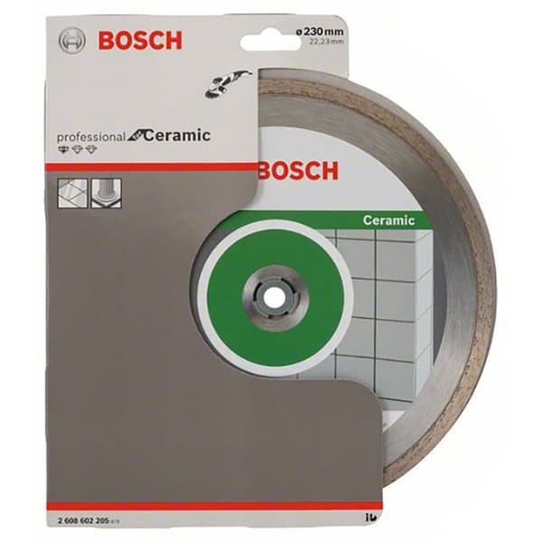 Bosch Professional Keramisk Diamantskive 230x1.6x7 Mm Søvfarvet