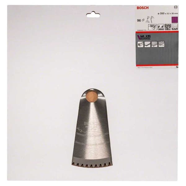Bosch Professional Pyörösahan Terä Mm Mu B 350x30-96 Hopeinen