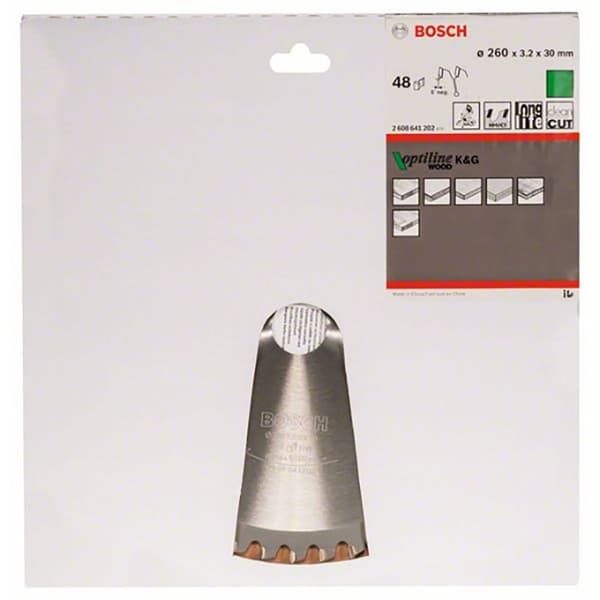 Bosch Professional Rundsavklinge Op Wo B 260x30-48 Søvfarvet
