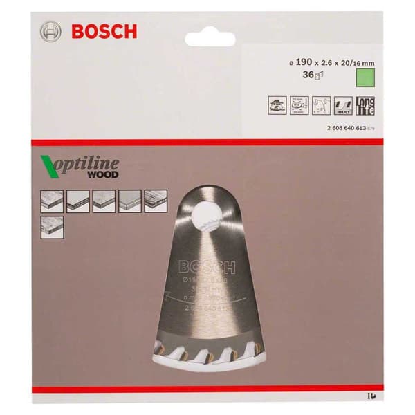 Bosch Professional Cirkelsågblad Op Wo H 184x16-24