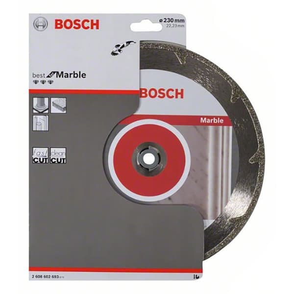 Bosch Professional Diamantskiva Marmor 230x2.2x3 Mm Silver