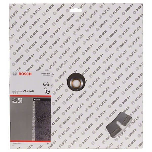 Bosch Professional Asfalttitimanttilevy Standard 350x20/25.40x3.2x8 Mm Hopeinen