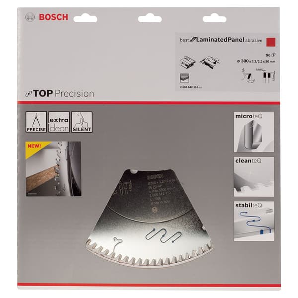 Bosch Professional Rundsavklinge Bs Cb S 300x30-96d Transparent
