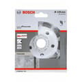 Miniatyrbillede 1 af 6: Bosch Professional Diamantskåret Skive Expert Concrete Long Life 125 Mm Søvfarvet