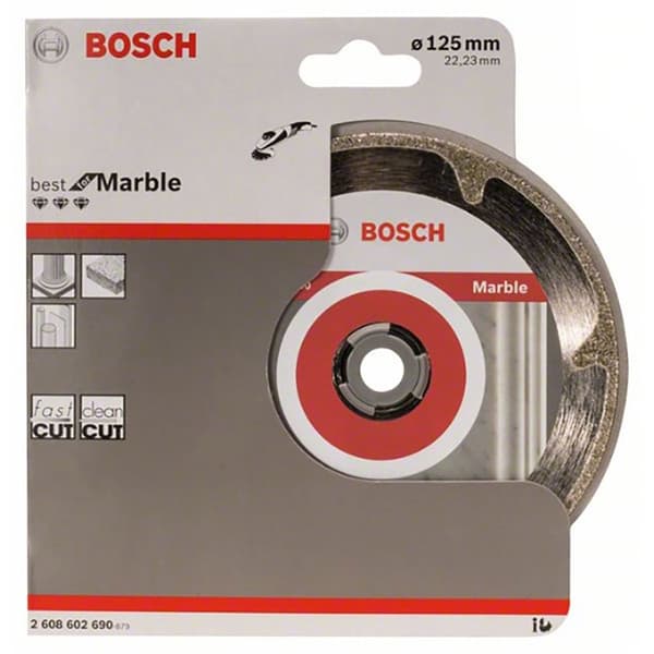 Bosch Professional Diamantskiva Marmor 125x2.2x3 Mm Silver