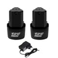 Miniatyrbild 1 av 2: Uppladdningsbara litiumbatteripaket, 12V, 1500mAh, 2 Batteri-1 Laddare