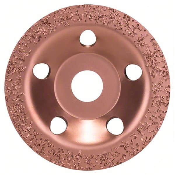 Bosch Professional Rak Hårdmetall Medium Borstkopp 115 Mm Guld