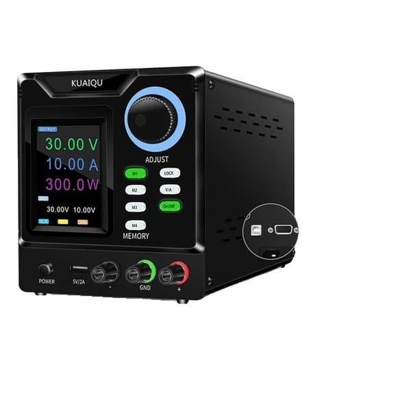 Lab DC Strømforsyning, Justerbar Spænding, RS232 USB Forbindelse, 30V 10A RS232 Port, AC 220V