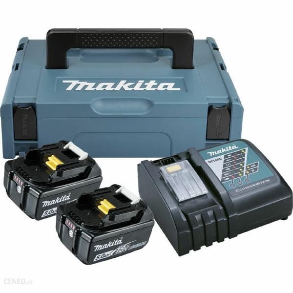 MAKITA POWER KIT 18V (BL1850Bx2+DC18RC) MAKPAC