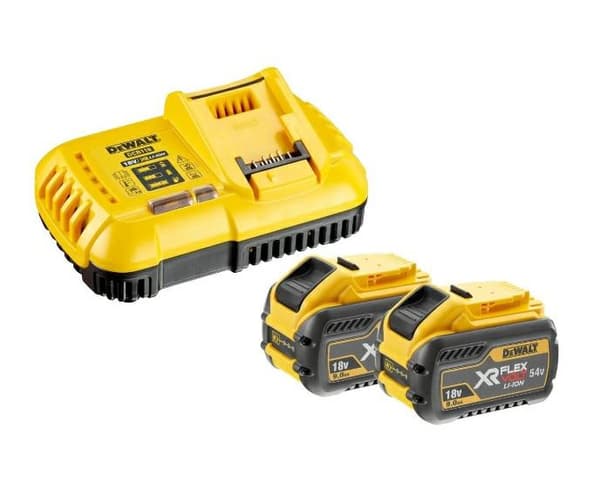 DEWALT BATTERI 2x18V 9,0Ah + LADDARE