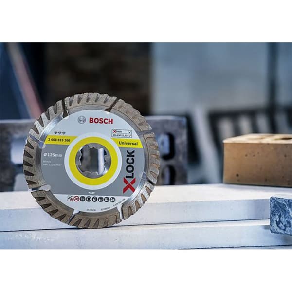 Bosch Professional Sæt Med Diamantskiver Standard 2x230 Mm 2x-lock 115 Mm 4 Enheder