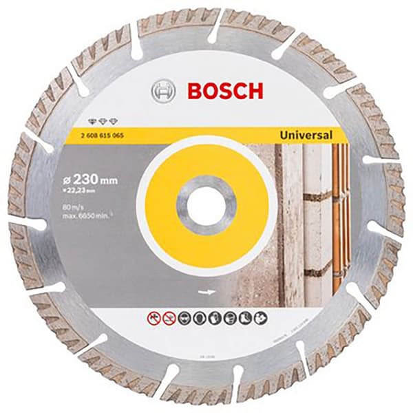 Bosch Professional Sæt Med Diamantskiver Standard 2x230 Mm 2x-lock 115 Mm 4 Enheder