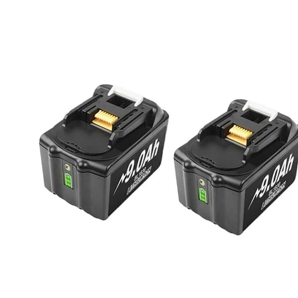 Makita BL1860B Batteri, 18V, 90Ah, Långvarig Kraft, 2 st 90