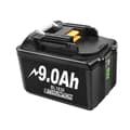 Pikkukuva 2 / 2: Makita 18V akku, 9000mAh kapasiteetti, yhteensopiva BL1850B, BL1840B, BL1860 kanssa., 2 AKKU 6A LATAUSLAITE