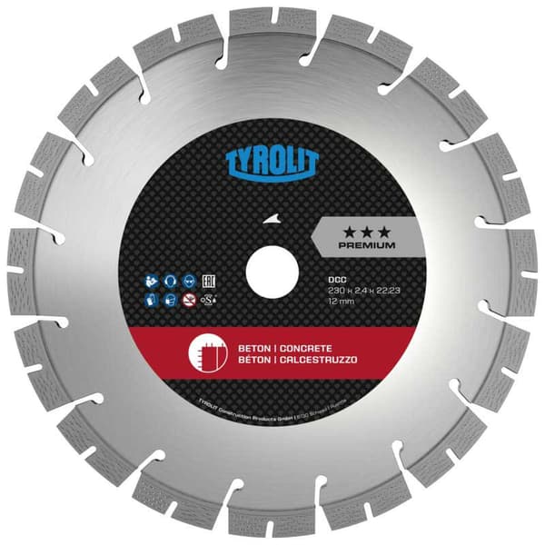 Tyrolit Diamantsav Dccp3 230x2.6x22.23 Mm