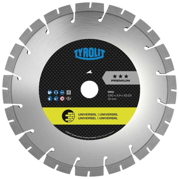 Tyrolit Diamantsav Dcup3 180x2.6x22.23 Mm