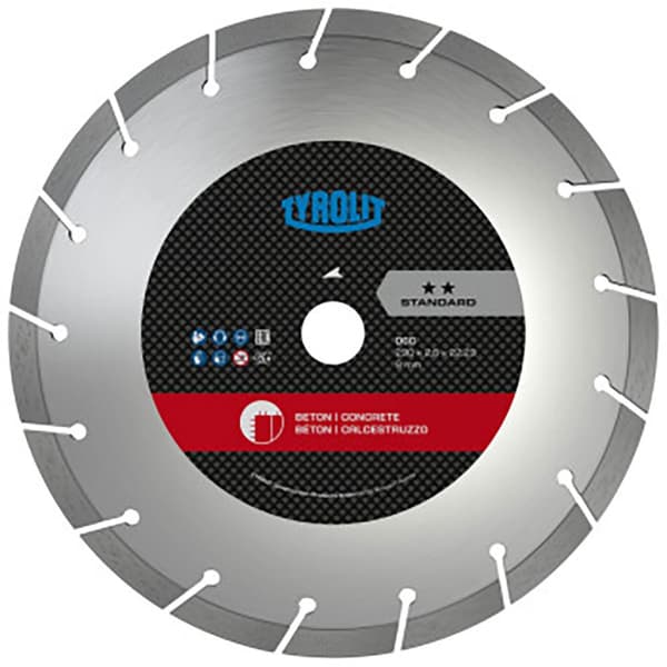 Tyrolit Diamantsåg Dccs3 230x2.6x22.23 Mm