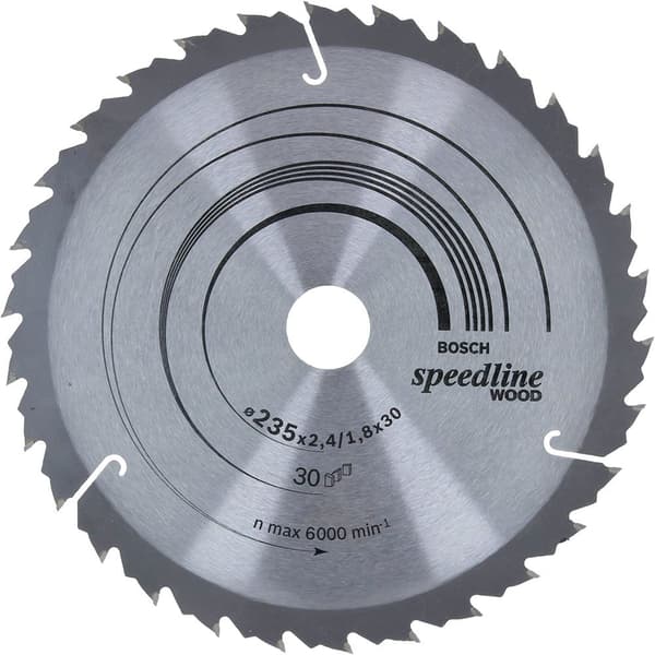 Bosch Professional Circular Se Wo H 235x30-30 Disc Durchsichtig