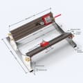 Miniatyrbillede 4 af 5: Justerbar Spline Jig, Kompatibel med Bord Sav & Router Bord, Præcis Justering Klemmer