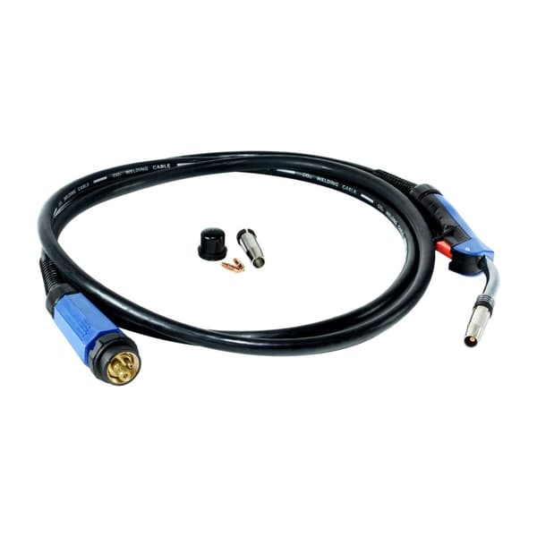 MIG/MAG svejsebrænder med 4 m kabel og EURO stik
