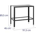 Pikkukuva 4 / 4: Asennushitsauspöytä rei'itetty kansi 3 mm 91,5 x 46 cm 100 kg asti