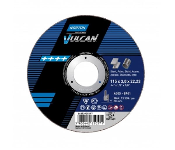 FLEX SHIELD 41 115x3.0x22.2 A 30 S VULCAN NORTON