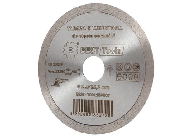 DIAMOND DISC 125x22,2mm KONTINUERLIG STANDARD PUMA BEST