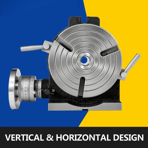 Rotary Table, 8-tumsdesign, 360-graders precision,8-tums 4-slot