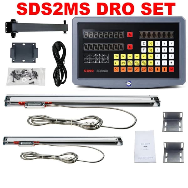 SDS2MS DRO -sarja, 5u lineaarinen mittakaavaratkaisu, 3m kaapelin pituus,SDS2MS Dro Set