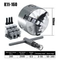 Miniatyrbild 2 av 2: 3 Käftars Manuell Självcentrerande Snabbchuck, 160Nm Vridmoment, 2500rpm Hastighet,K11-160