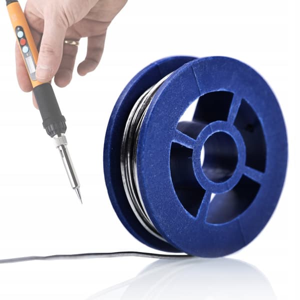 Rosfix Lödplåt i spole 0,8mm 10g + fläta 4mmX1,5m + fläta 3mm x 1,5m + fläta 2mm x 1,5m + fläta 3,5mm x 1,5m
