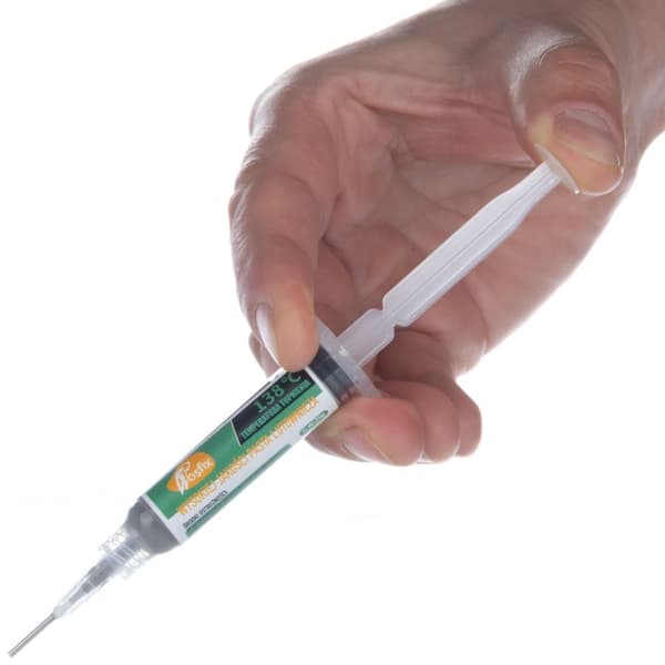 Rosfix Rosfix ProFlux338 loddesæt + flydende tin 138°C +2x stempel, 2x nål